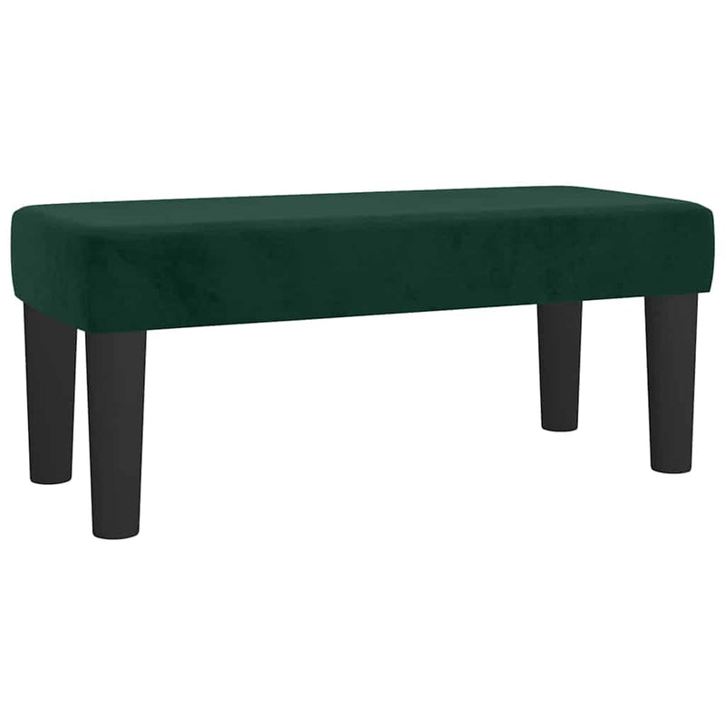 Pat box spring cu saltea, verde închis, 120x190 cm, catifea