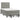 Pat box spring cu saltea, gri deschis, 120x190 cm, catifea