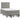 Pat box spring cu saltea, gri deschis, 120x190 cm, catifea