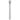 Lampă de podea de exterior cu priză, argintiu, 110cm, oțel inox