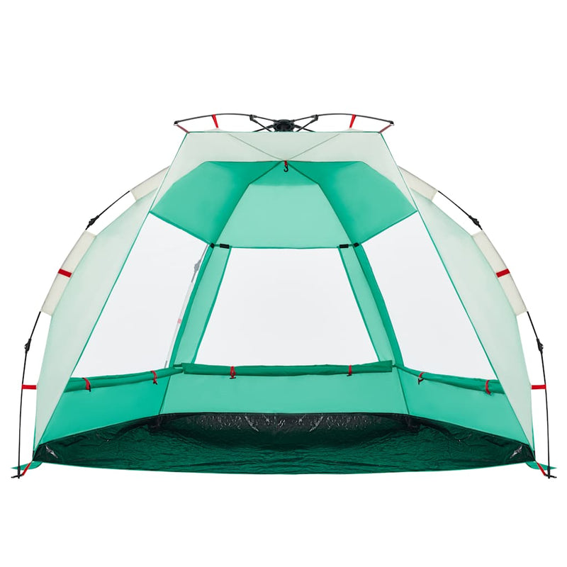 Cort camping 2 persoane verde marin impermeabil setare rapidă
