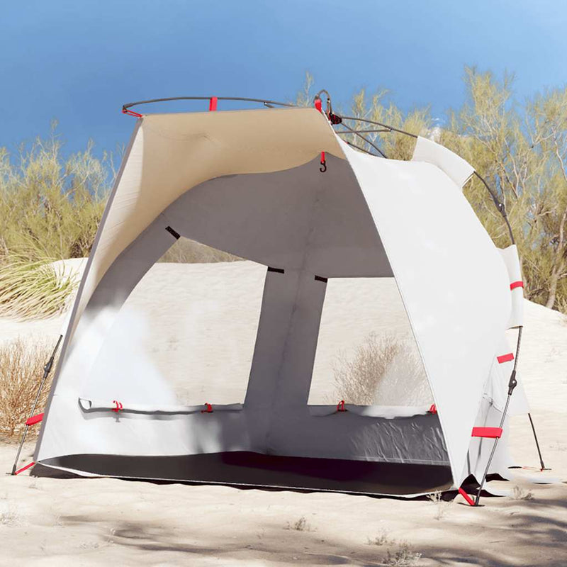 Cort camping 2 persoane gri impermeabil setare rapidă