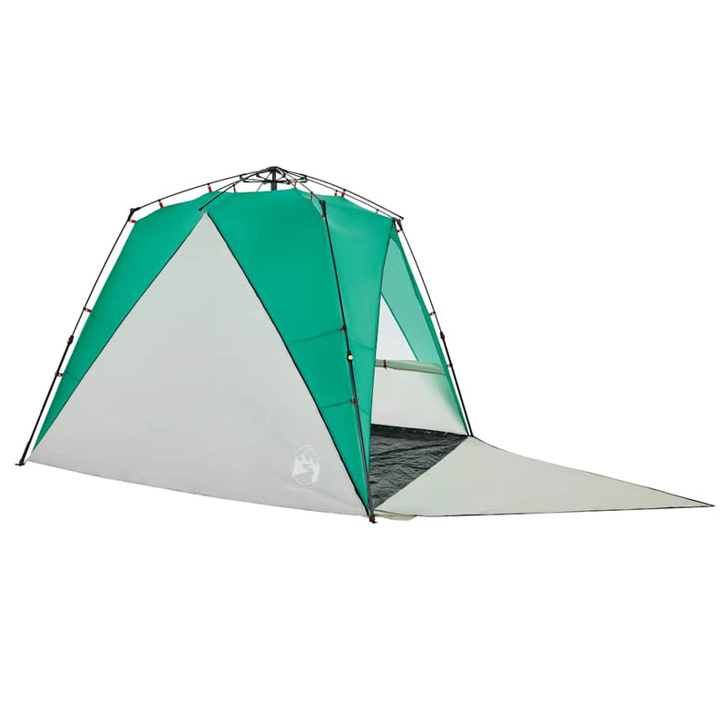 Cort camping 4 persoane verde marin impermeabil setare rapidă