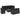Set mobilier de grădină cu perne, 9 piese, negru, poliratan