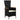 Set mobilier de exterior cu perne, 11 piese, negru, poliratan
