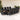 Set mobilier de exterior cu perne, 11 piese, negru, poliratan
