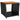 Set mobilier de grădină cu perne, 3 piese, negru, poliratan