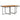 Set mobilier de exterior cu perne, 11 piese, negru, poliratan