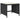 Set mobilier de exterior cu perne, 11 piese, negru, poliratan