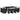 Set mobilier de exterior cu perne, 11 piese, negru, poliratan