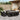 Set mobilier de exterior cu perne, 11 piese, negru, poliratan