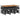 Set mobilier de exterior cu perne, 11 piese, negru, poliratan