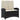 Set mobilier de grădină cu perne, 2 piese, negru, poliratan