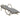 Șezlonguri de plajă cu perne, 2 buc., bej, poliratan