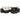 Set canapele de grădină cu perne, 7 piese, negru, poliratan