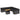 Set canapele de grădină cu perne, 11 piese, negru, poliratan