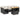Set canapele de grădină cu perne, 7 piese, negru, poliratan