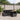 Set mobilier de grădină cu perne, 5 piese, negru, poliratan