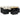 Set canapele de grădină cu perne, 7 piese, negru, poliratan