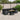 Set mobilier de grădină cu perne, 8 piese, negru, poliratan
