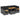 Set canapele de grădină cu perne, 7 piese, negru, poliratan