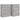 Dulapuri, 2 buc., gri beton, 60x31x84 cm, lemn prelucrat