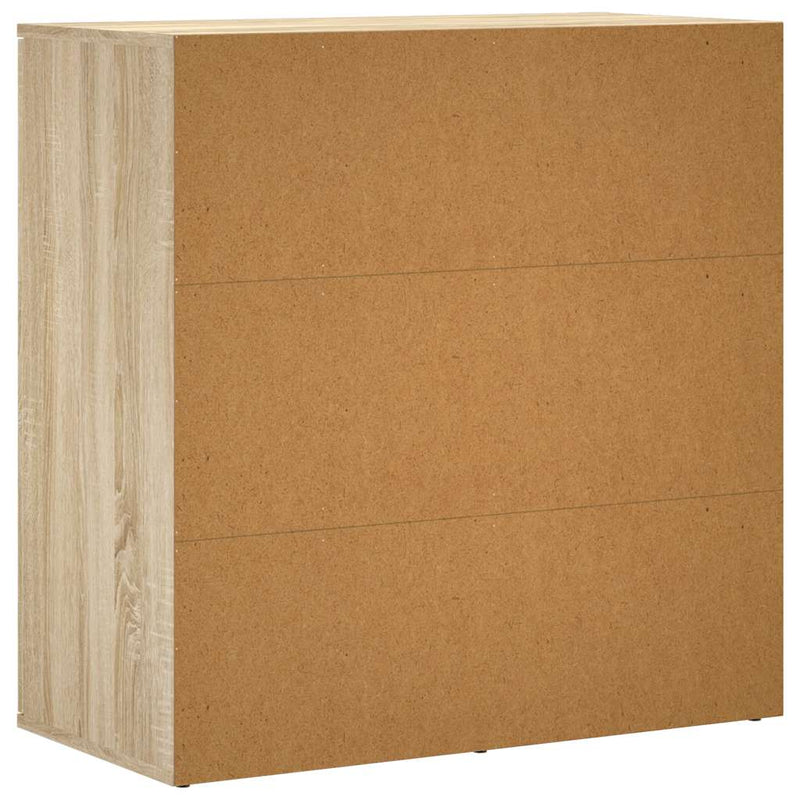 Dulapuri, 2 buc., stejar sonoma, 79x38x80 cm, lemn prelucrat