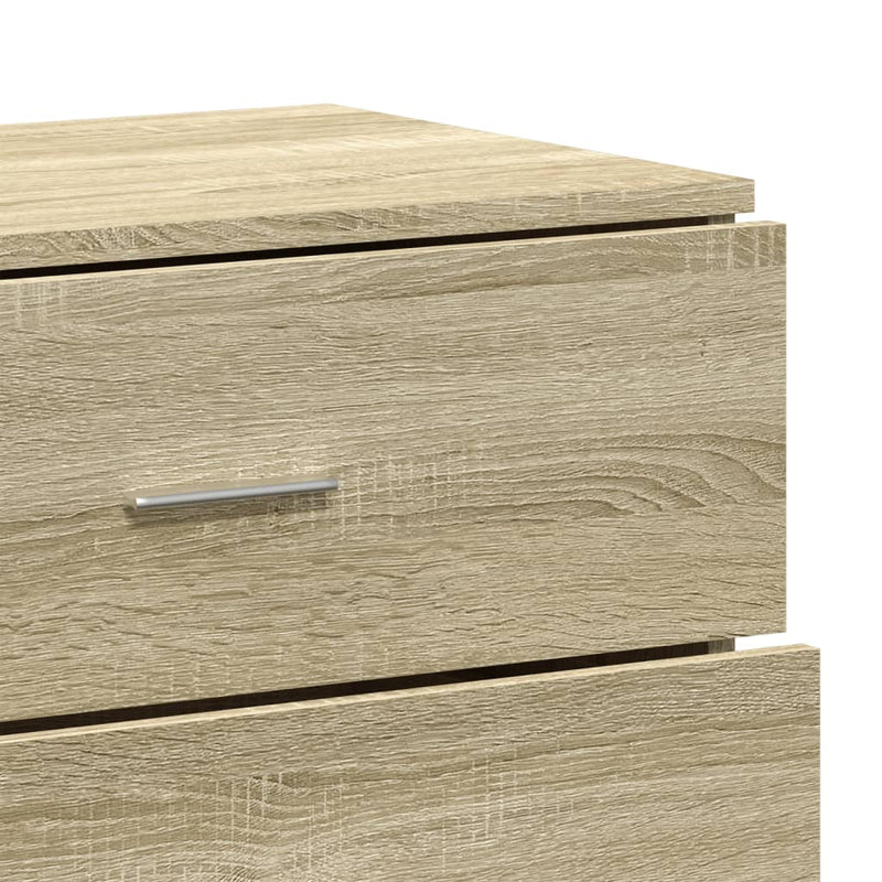 Servante, 3 piese, stejar sonoma, lemn prelucrat