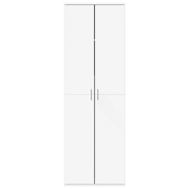 Dulap înalt, alb, 60x35x180 cm, lemn prelucrat