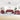 Set canapele cu taburet, 4 piese, roșu vin, material textil