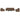 Set de canapele cu perne decorative, 3 piese, maro, textil