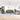 Set de canapele cu perne, 3 piese, gri taupe, textil