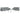 Set canapele cu taburet, 3 piese, gri deschis, textil