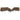 Set de canapele cu taburet, 3 piese, maro, textil