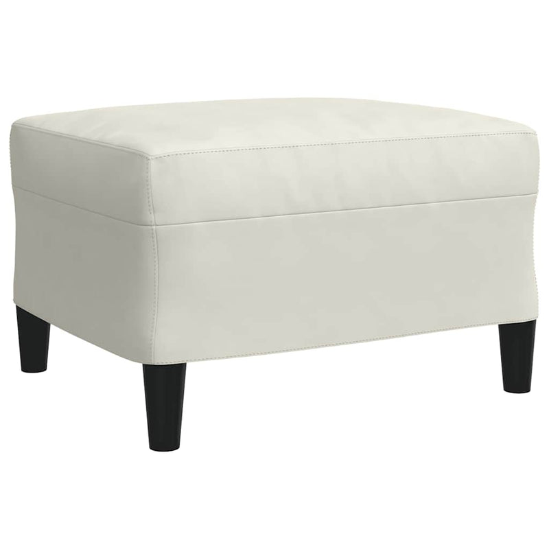 Set de canapele cu perne, 4 piese, crem, catifea