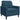 Set de canapele cu perne, 4 piese, albastru, catifea
