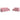 Set canapele cu perne/rulouri, 2 piese, roz, catifea