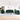 Set de canapele cu perne, 4 piese, verde închis, catifea