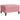 Set de canapele cu perne, 3 piese, roz, catifea