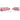 Set canapele cu perne/rulouri, 2 piese, roz, catifea