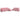 Set canapele cu perne/rulouri, 3 piese, roz, catifea