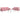 Set canapele cu perne/rulouri, 3 piese, roz, catifea