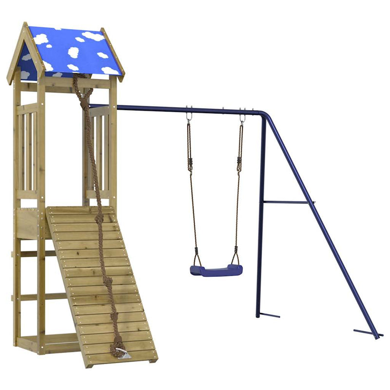 Set de joacă pentru exterior, lemn de pin impregnat