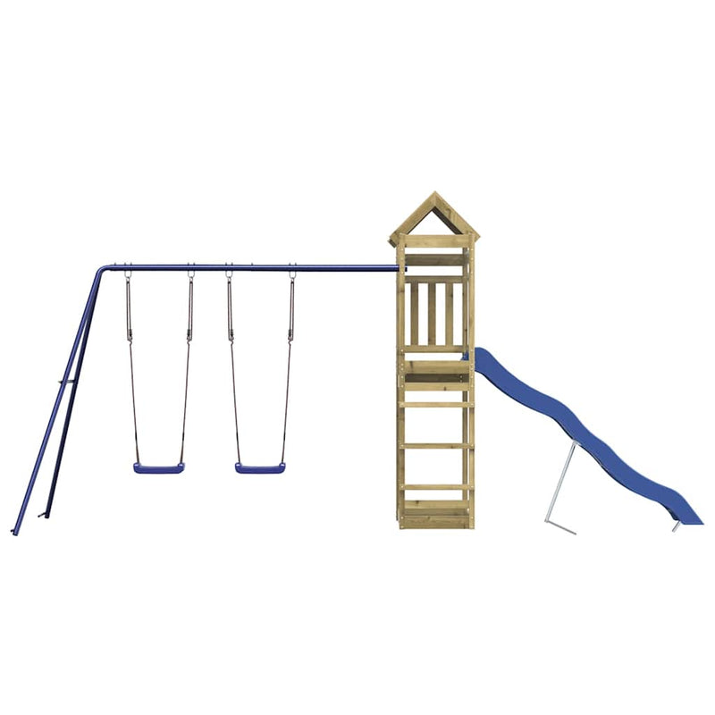 Set de joacă pentru exterior, lemn de pin impregnat