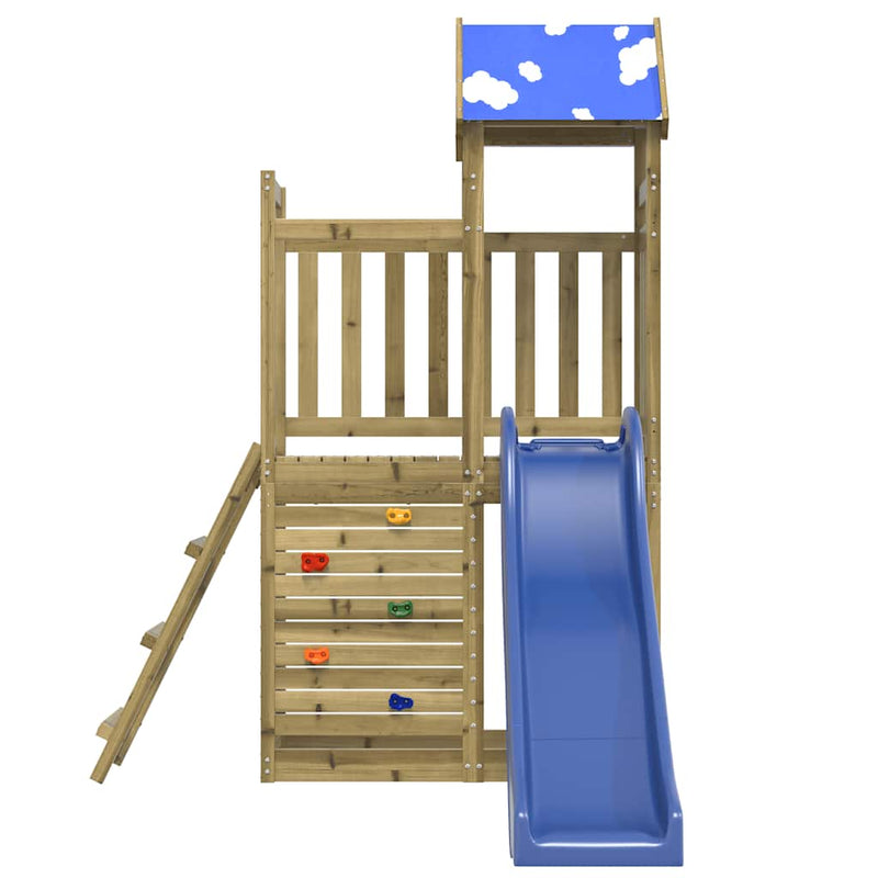Set de joacă pentru exterior, lemn de pin impregnat