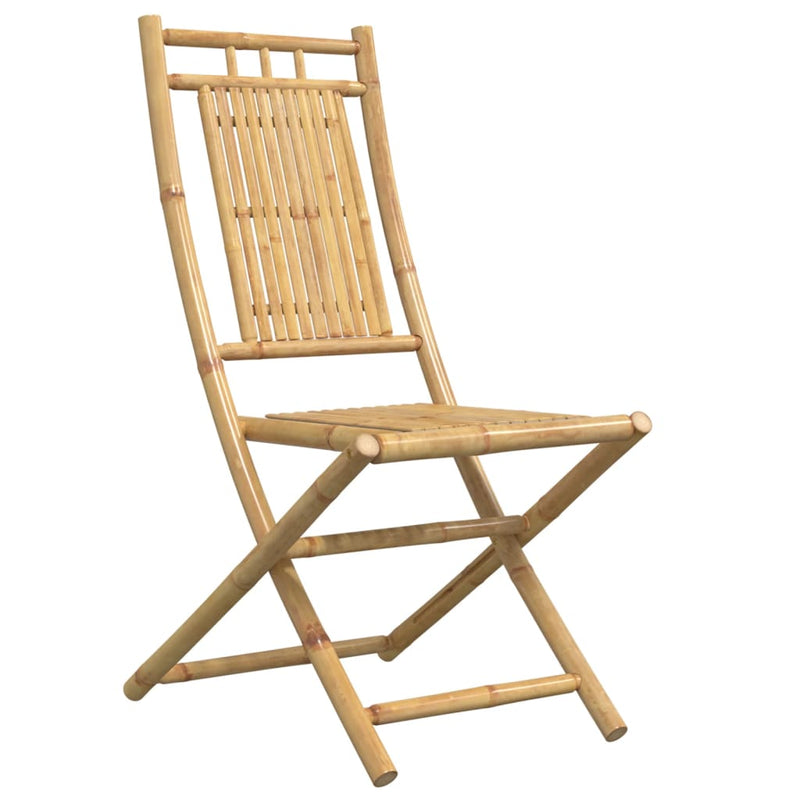 Scaune pliante 4 buc 46x66x99 cm Bambus