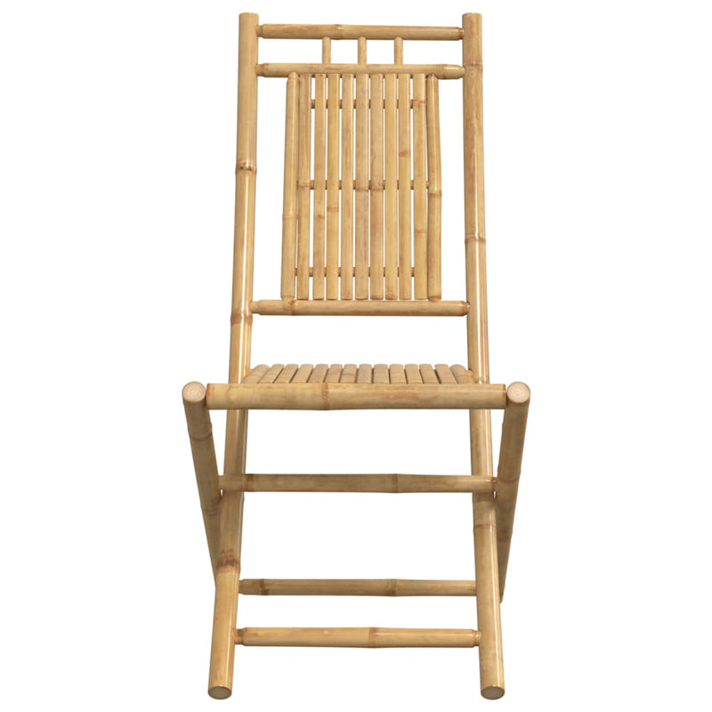 Scaune pliante 6 buc 46x66x99 cm Bambus