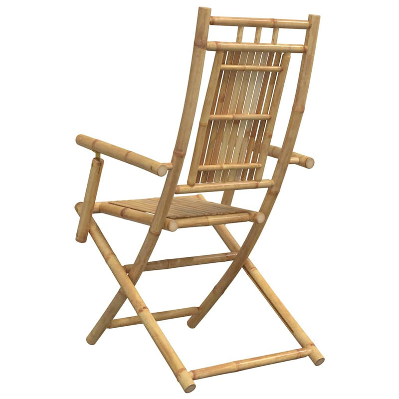 Scaune pliante 4 buc 53x66x99 cm Bambus