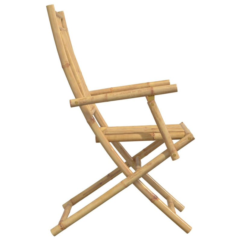 Scaune pliante 8 buc 53x66x99 cm Bambus