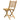 Scaune pliante 4 buc 43x54x88 cm Bambus